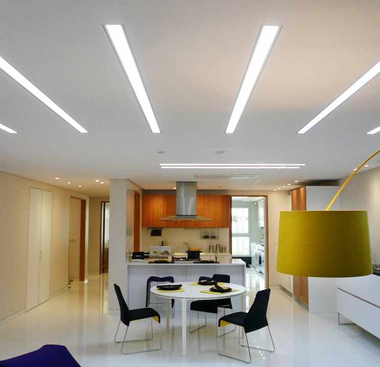 Illuminazione casa strisce led