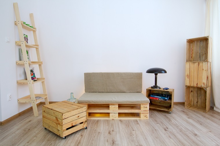 Pallet Idee Arredo Arredare Casa Con I Bancali La Passione Di Arredare