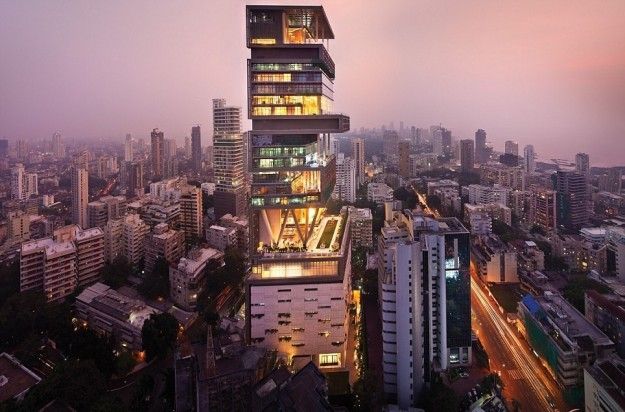 ANTILLA, A MUMBAI, Le 10 Case Più Belle Del Mondo