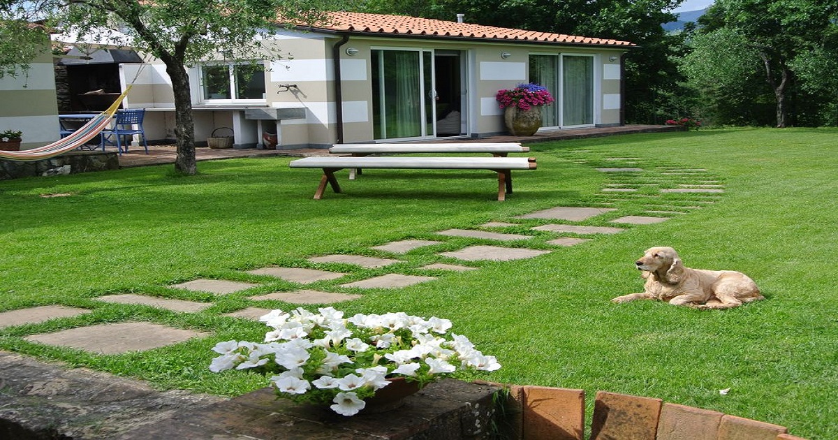 100 mq: casa con giardino in Italia - La Passione Di Arredare