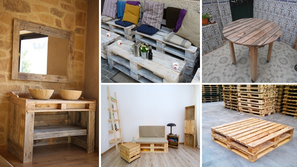 Pallet Idee Arredo Arredare Casa Con I Bancali La Passione Di Arredare