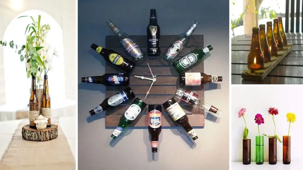 Idee creative con le bottiglie di birra
