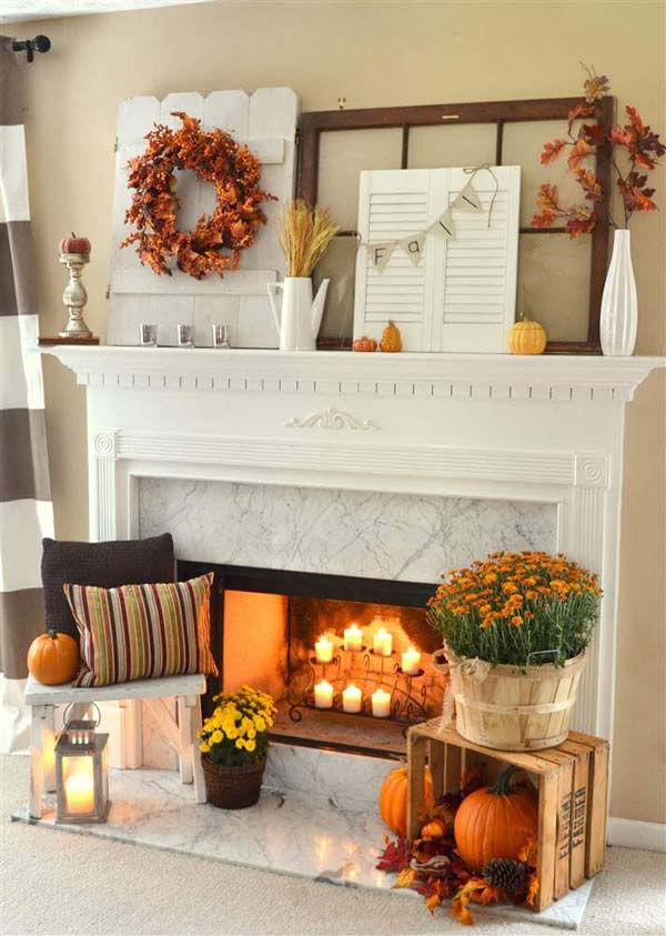 Decorazioni autunnali: 50 idee per decorare casa in autunno