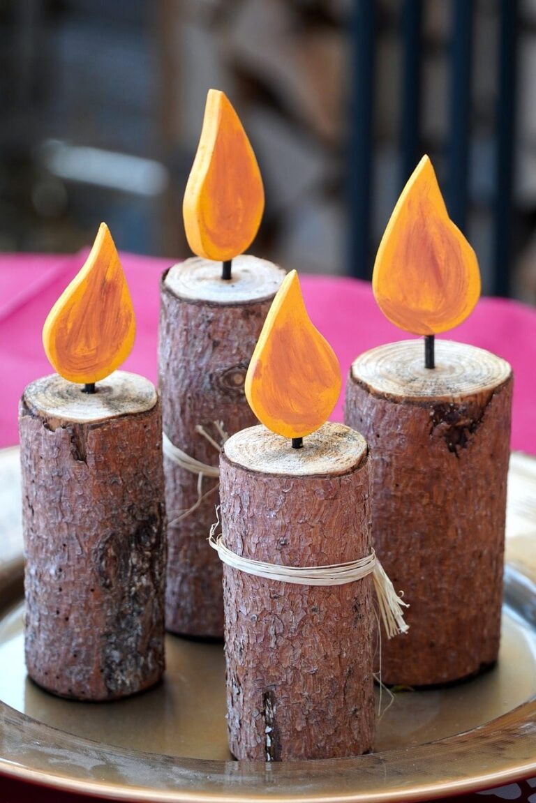 Decorazioni natalizie fai da te in legno: 40+ idee! - La Passione Di ...