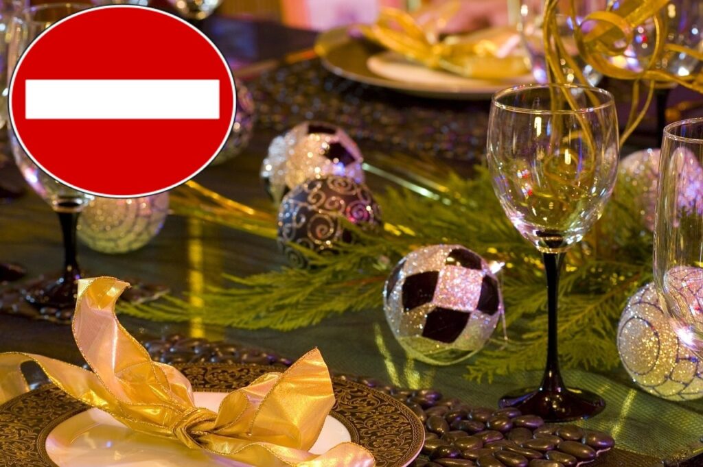 Apparecchiare la tavola di Natale: 10 errori comuni