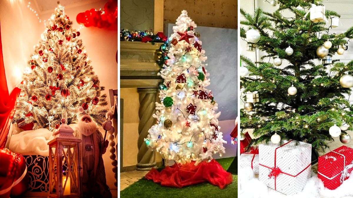 8 Idee Fai Da Te Per Decorare La Base Dell Albero Di Natale La Passione Di Arredare