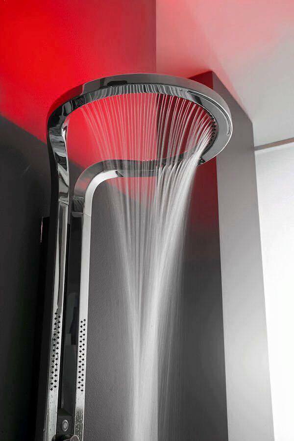 argento Sairis Design pratico Palmare Soffione doccia Bagno Spruzzatore a forma rotonda Soffione doccia per accessori per il bagno di casa 