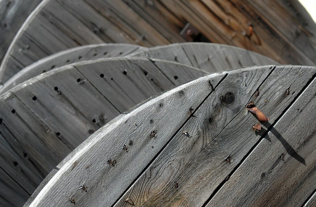 Bobine di legno