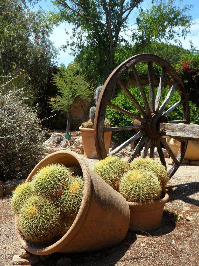Idee bellissime per decorare il giardino con i vasi