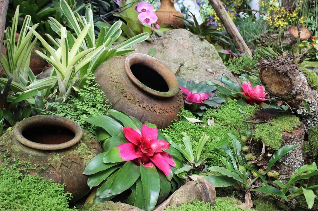 Idee bellissime per decorare il giardino con i vasi